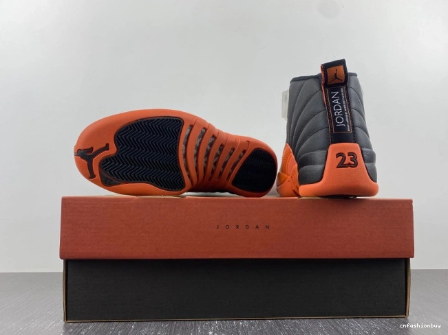 Orange Brilliant FD9101-081 Jordan Air 12 WMNS 0819
